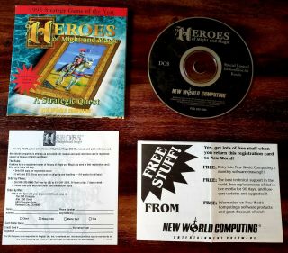 Rare Heroes Of Might And Magic A Strategic Quest Limited Edition Pc Video Game
