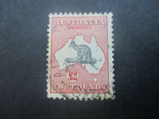 Kangaroo Stamps: £2 Smw Fine Rare (f322)