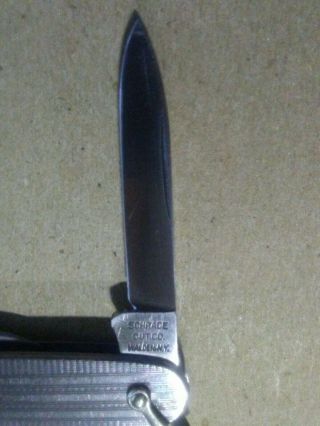 Vintage Exquiste Schrade Cut Co Walden Ny Folding Fob Knife 2 Blade Rare