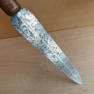 18 Old Rare Antique African Mangbetu,  Congo Namamble Knife Dagger Wood Handle 2