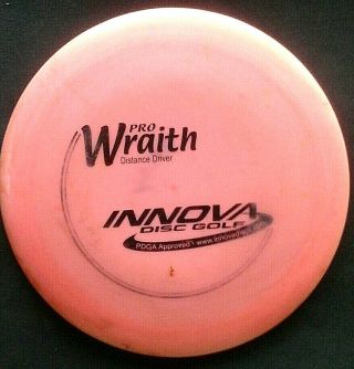 Rare Pfn Patent S Pro Wraith 175 G Innova Disc Golf Oop 7,  /10