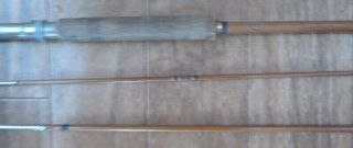 Vintage Montague Highland Bamboo Fly Rod 8 