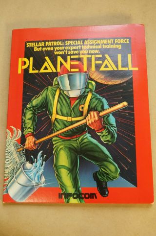 Planetfall - Rare Vintage Infocom Game For Ibm Pc Msdos 1983