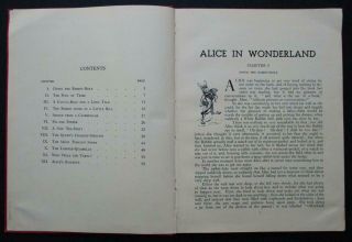VERY RARE 1944 1ST EDITION ALICE IN WONDERLAND A.  RADO ILLUSTRATED COLOUR PLATES 2