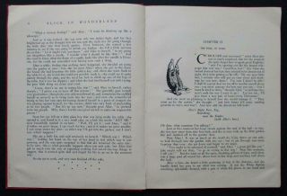 VERY RARE 1944 1ST EDITION ALICE IN WONDERLAND A.  RADO ILLUSTRATED COLOUR PLATES 3