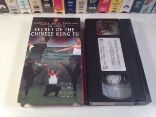 Secret Of The Chinese Kung Fu Rare Martial Arts Action Vhs 1977 Oop Htf Lo Lieh
