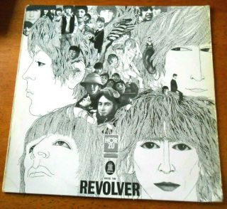 The Beatles Revolver Lp Rare 1969 German Hor Zu 3rd Variation Slash Error Label