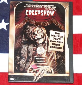 Creepshow (dvd,  1982) George A.  Romero,  Stephen King,  Classic Horror,  Rare