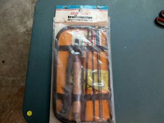 Rare Vintage Wright & Mcgill Eagle Claw Trailmaster 6 Way Combo 8 Pc Fishing Rod