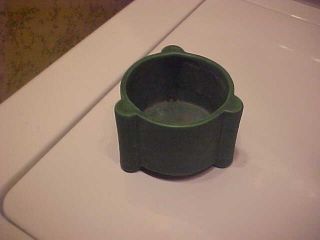 Early Matte Green Arts And Crafts Pottery Rare Form