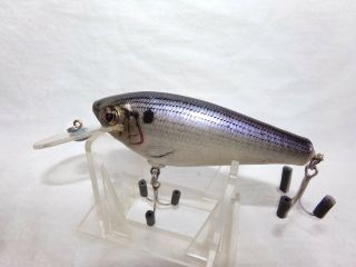 Vintage Bagley Small Fry Shad Fishing Lure 3 " All Brass