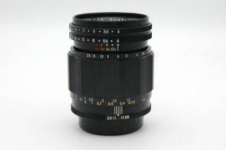 Rare EXC,  PreSet Asahi/Pentax Macro - Takumar 50mm f/4.  0 M42 Lens w/original case 3