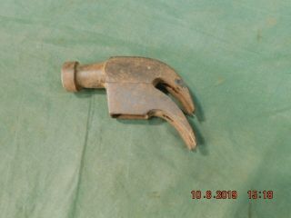 Vintage Double Clawed Hammer Head Double Claw - Hammer Collector Antique Tool
