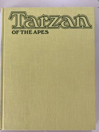 Rare 1972 Signed 1st Ed.  Tarzan Of The Apes By Illustrator Burne Hogarth