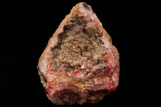 Rare Old Calomel Crystal With Quartz & Cinnabar Crystal Avala Mines,  Serbia