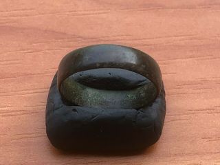 Ancient Celtic Bronze Wedding Ring Circa 100 Bc - 200 Ad Very Rare