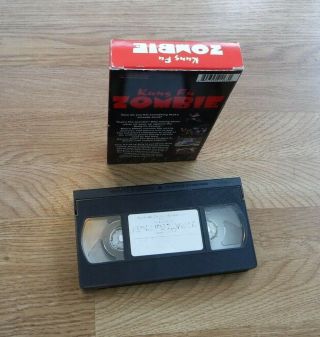 RARE Billy Chong KUNG FU ZOMBIE Black Belt Theatre Real Series VHS Ground - Zero 2