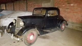 1935 Chevrolet Standard Coupe Ec Historical Document Hot Rod Rare Chevy