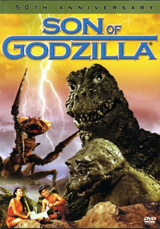 Son Of Godzilla Rare Oop Sony Dvd Japanese And English Audio W/english Subtitles