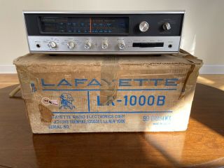 Lafayette LR - 1000B Vintage Stereo Receiver - Rare Audio 3