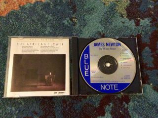 James Newton “The African Flower” CD Jazz Very Good RARE 1986 Blue Note 3