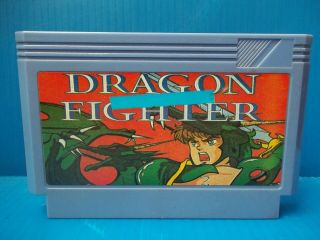 Rare Vintage Famiclone Dragon Fighter Old Chips Famicom Nes Cartridge