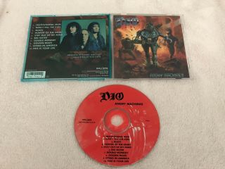 Dio Angry Machines Mayhem Records Cd Rare Oop Black Sabbath