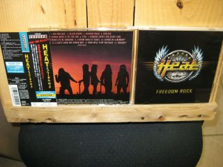 H.  E.  A.  T - Freedom Rock Cd Rare Japan W/obi And 2 Bonus Tracks