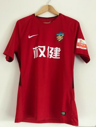 Rare 2018 Fc Tianjin Quanjian Home Shirt 10 Pato