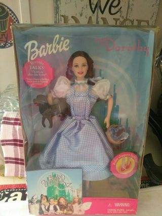 Vintage 1993 Barbie As Dorothy Wizard Of Oz Doll Talks Mattel