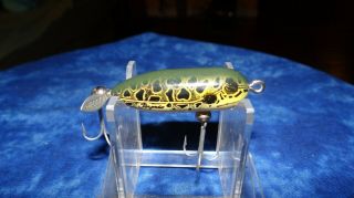 Heddon Tiny Torpedo Topwater Frog Lure Old Fishing Lures Crankbait Bass Plug