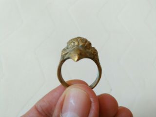 Ancient Ring Bronze Viking Artifact Authentic Rare Very Stunning