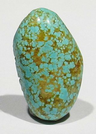 Large Old 18ct Rare Natural Spiderweb 8 Turquoise Cabochon Cab 28mm X 17mm X6mm