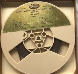 Rare 7 - 1/2ips The Beatles Revolver Reel Tape Guaranteed 2
