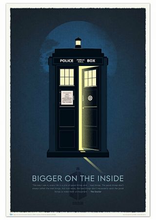Doctor Who 50th Anniversary Poster,  Very Rare