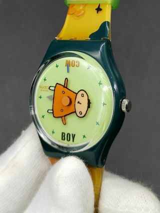 S watch GG187 MUUHH Cow Boy Watch Designed by O.  Dovoz Rare 3