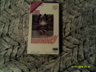 The Burning Horror Jason Alexander,  Tom Savini,  1981 Vhs Rare