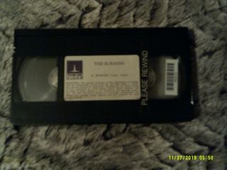 The Burning Horror Jason Alexander,  Tom Savini,  1981 VHS RARE 3