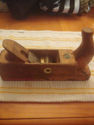 Antique Wood Block Plane Vintage Woodworking Tool Maybe Amish