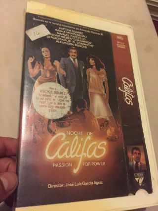 Noche De Califas Vhs Hector Suarez Mega Rare Mexican Cinema Condor Video