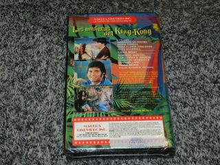 RARE HORROR VHS LAS MUNECAS DEL KING KONG MADERA VIDEO FACTORY 2