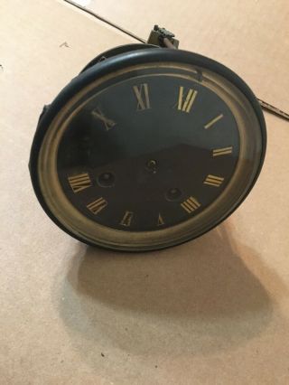 Antique Japy Freres French Mantle Clock Movement Parts