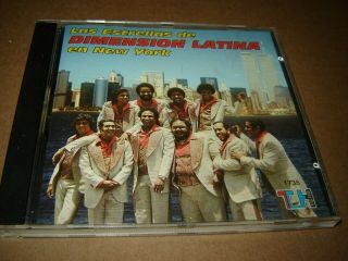 Dimension Latina En York: Las Estrellas De Cd 1997 Th Rare Latin Salsa