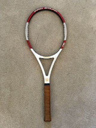 RARE Wilson Pro Staff 90 Tennis Racquet Grip Size 4 3/8 Almost 2