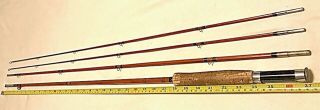 Rare Vintage South Bend Split Bamboo Fly Rod 77 9’ Hch Or C 3 - Piece 2 - Tip