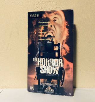 The Horror Show (1989) RARE OOP HTF Horror VHS Tape - Slasher Movie - House 3 2