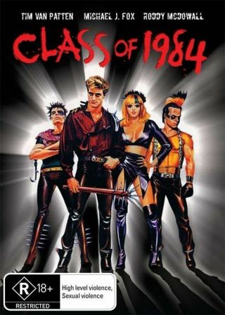 Class Of 1984 (dvd,  2008) Rare Post