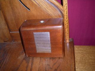Rare Vintage Jensen Alnico 5 Pm Speaker In Wood Cabinet