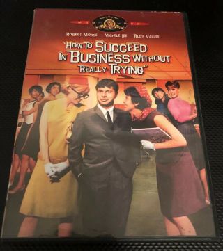 How To Succeed In Business Without Really Trying (dvd,  2000,  Widescreen) Rare