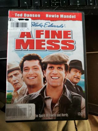 A Fine Mess (dvd,  2005) Ted Danson - Very Rare Oop
